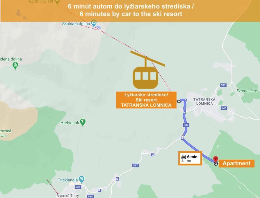 Tatrahouse Apartments Stará Lesná Eksteriør billede